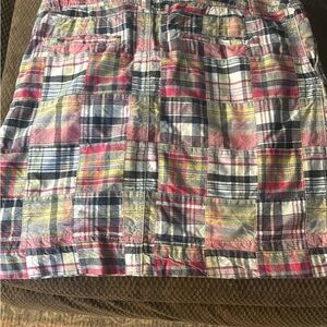 Merona Multicolor Plaid Skirt